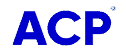 ACP logo.