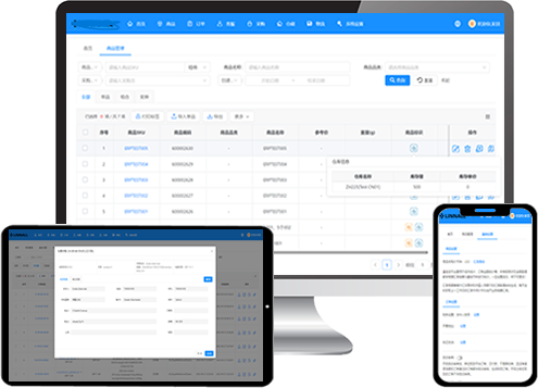 Desktop and tablet dashboards.
